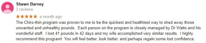 Mt Pleasant Weight Loss Patient Testimonial