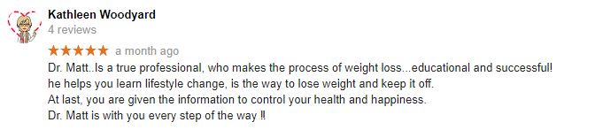 Mt Pleasant Weight Loss Patient Testimonial